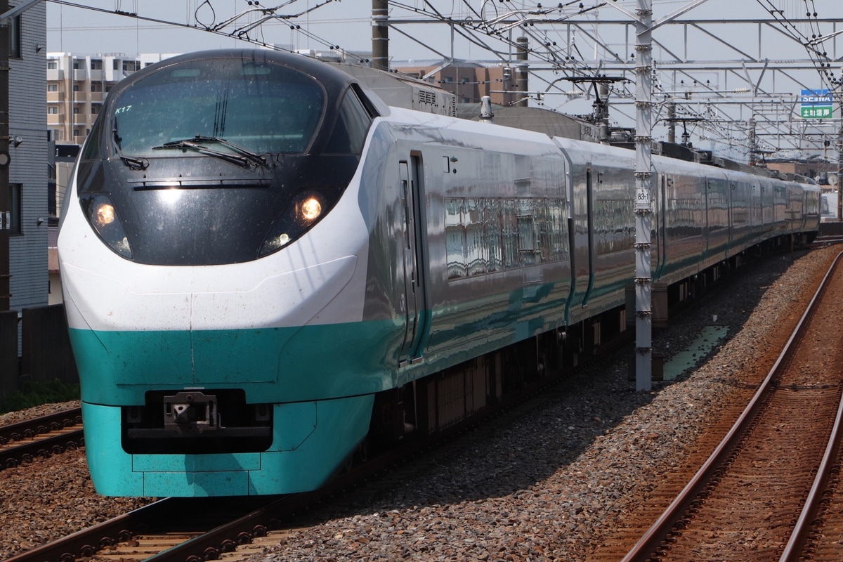 JR東日本  E657系 カツK17編成