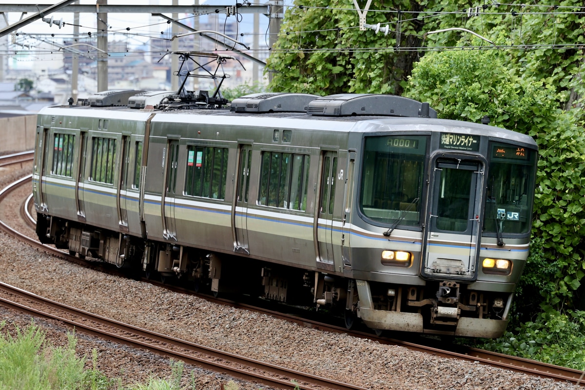 JR西日本 下関総合車両所岡山電車支所 223系 P7編成