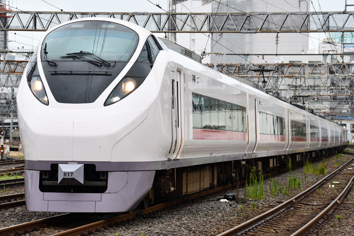 JR東日本 勝田車両ベース E657系 カツK17編成