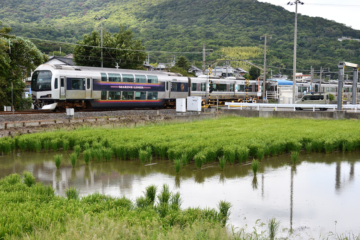 JR四国 高松運転所 5000系 M6編成