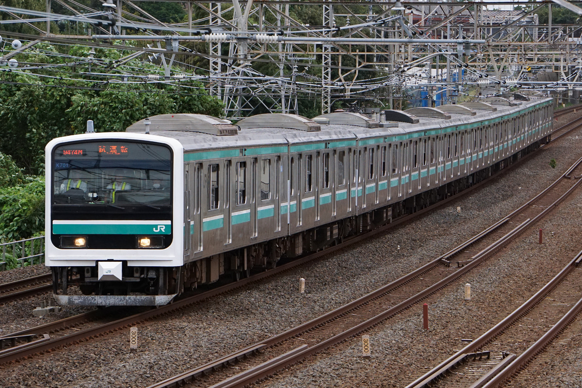 JR東日本  E501系 カツK701編成