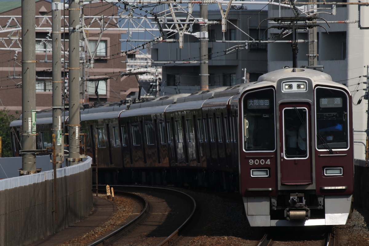 阪急電鉄 西宮車庫 9000系 9004F