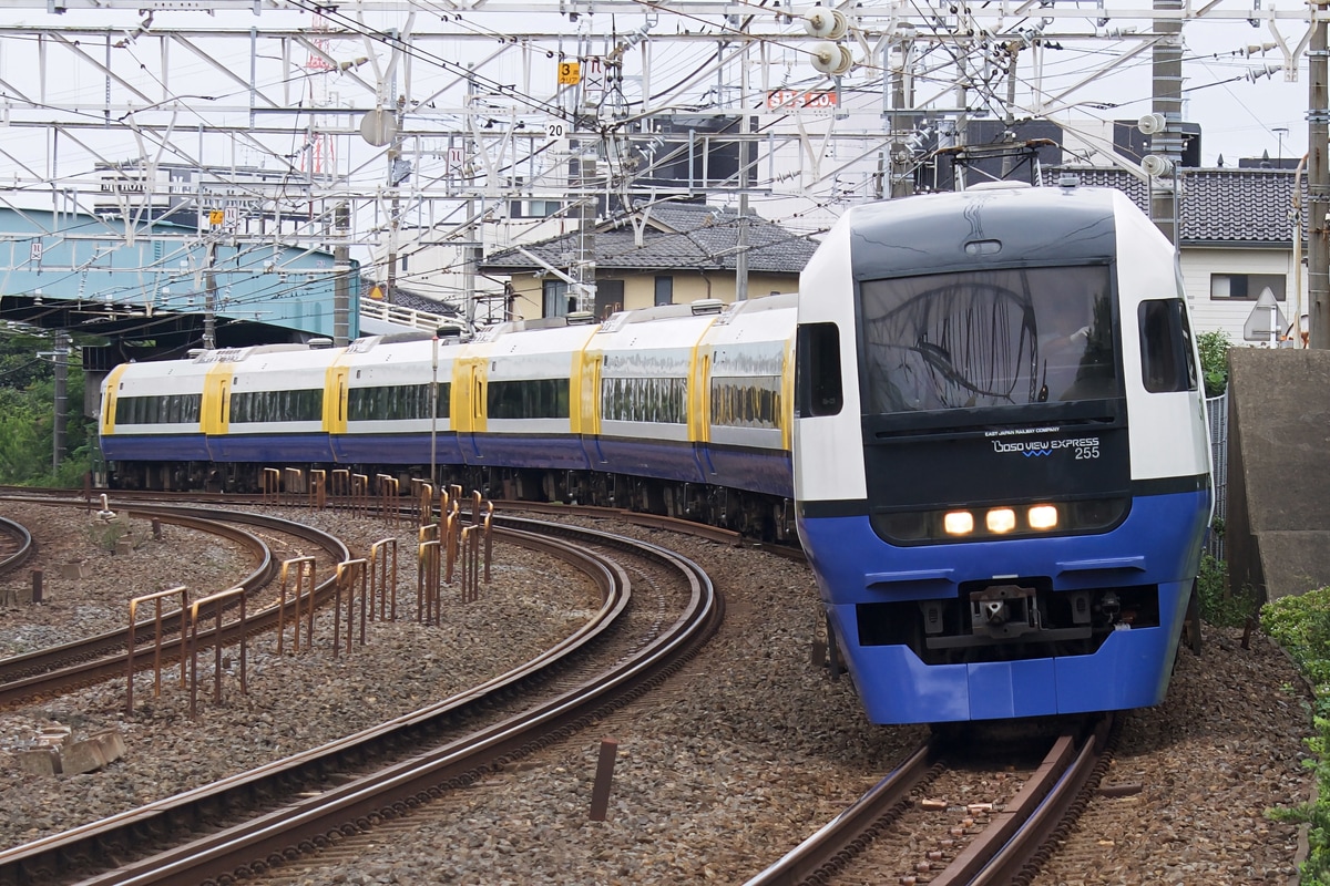 JR東日本 幕張車両センター 255系 マリBe-03編成