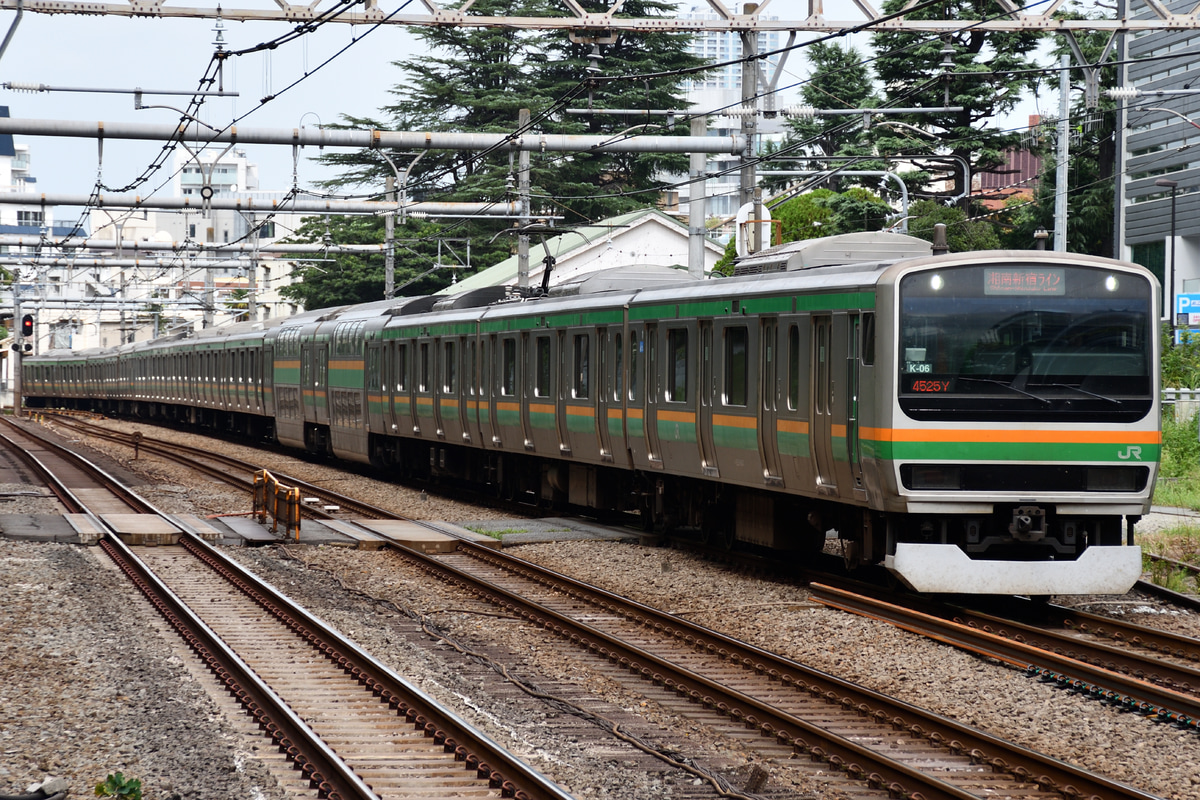 JR東日本 国府津車両ベース E231系 コツK-06編成
