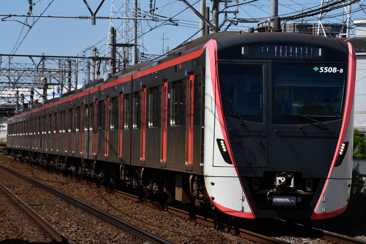 東京都交通局 馬込車両検修場 5500形 5508F