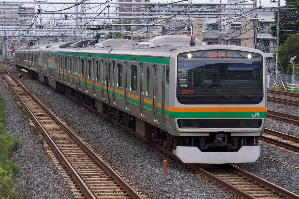 JR東日本 小山車両センター E231系 ヤマU535編成