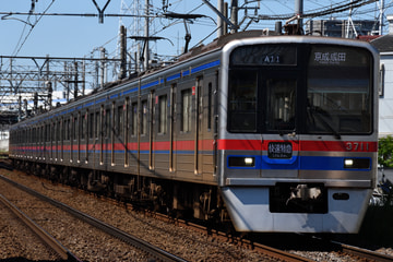 京成電鉄3700形3718Fを京成高砂～京成小岩間で撮影した画像