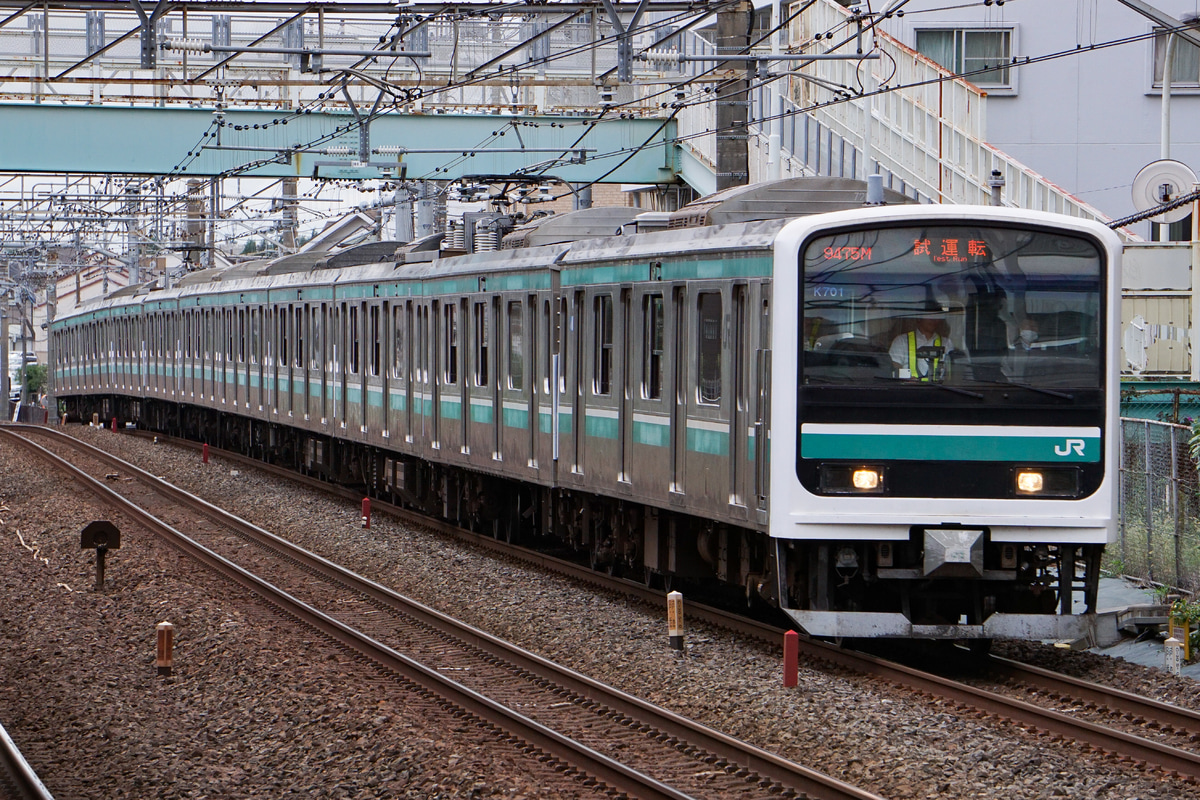 JR東日本  E501系 カツK701編成