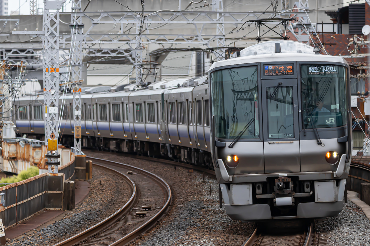 JR西日本  223系 ヒネHE412編成