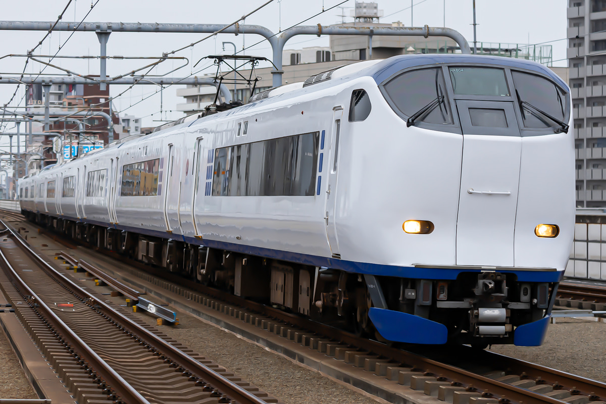 JR西日本  281系 ヒネHA604編成