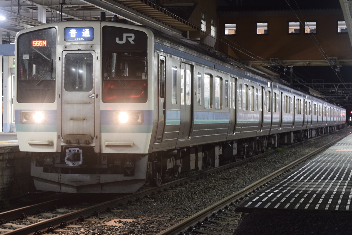 JR東日本 長野総合車両ベース 211系 ナノN603編成