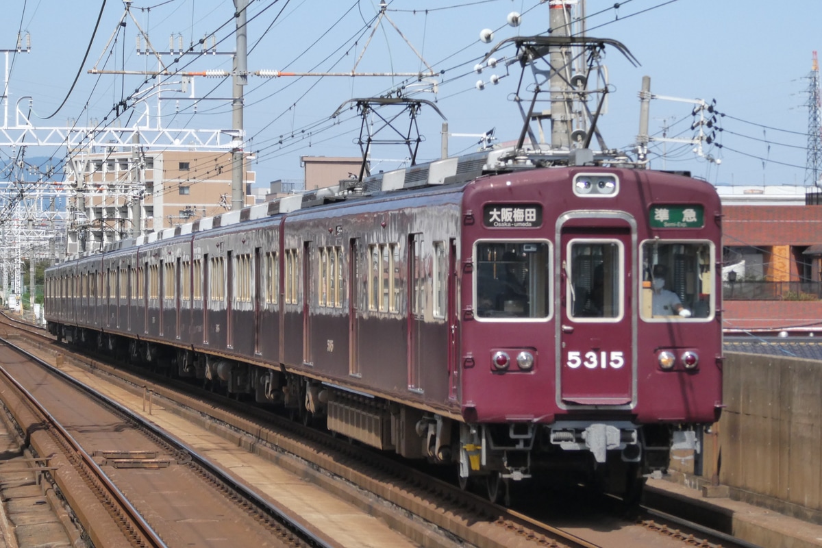 阪急電鉄 正雀車庫 5300系 5315F