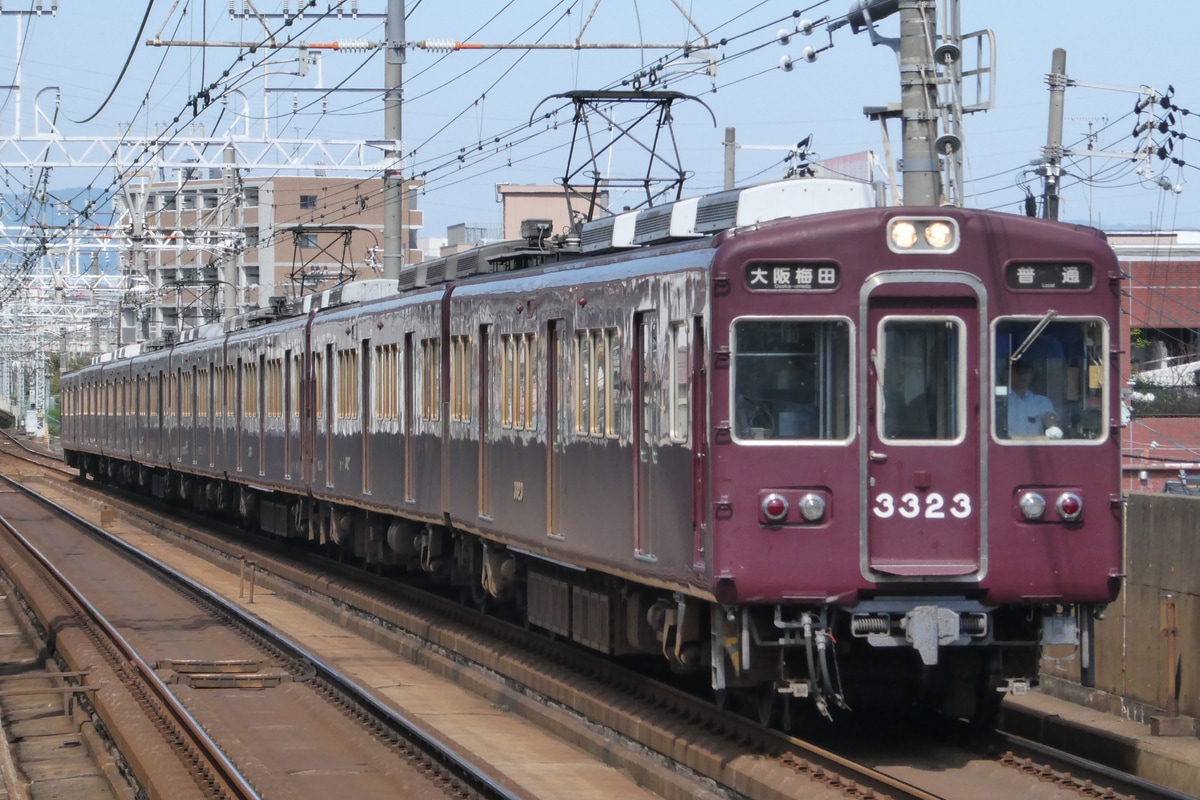 阪急電鉄 正雀車庫 3300系 3323F