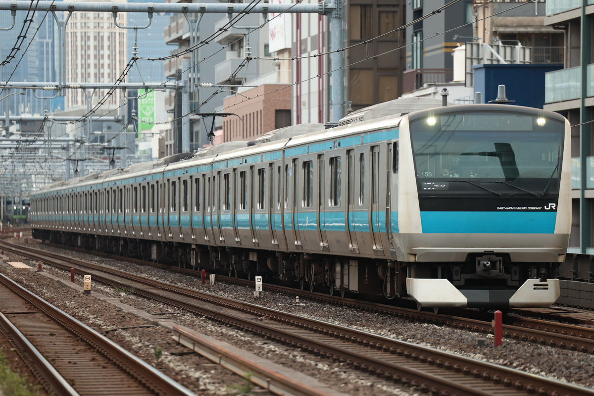 JR東日本 さいたま車両センター E233系 サイ158編成