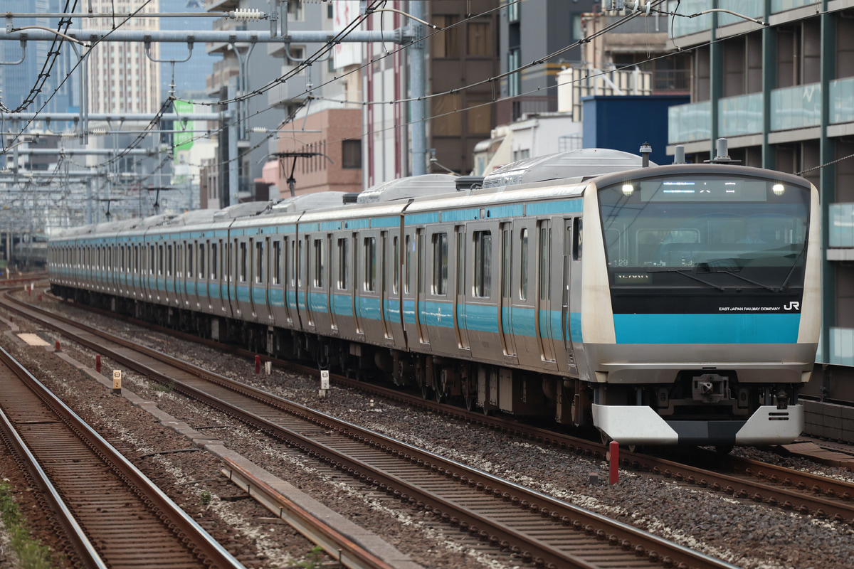 JR東日本 さいたま車両センター E233系 サイ129編成
