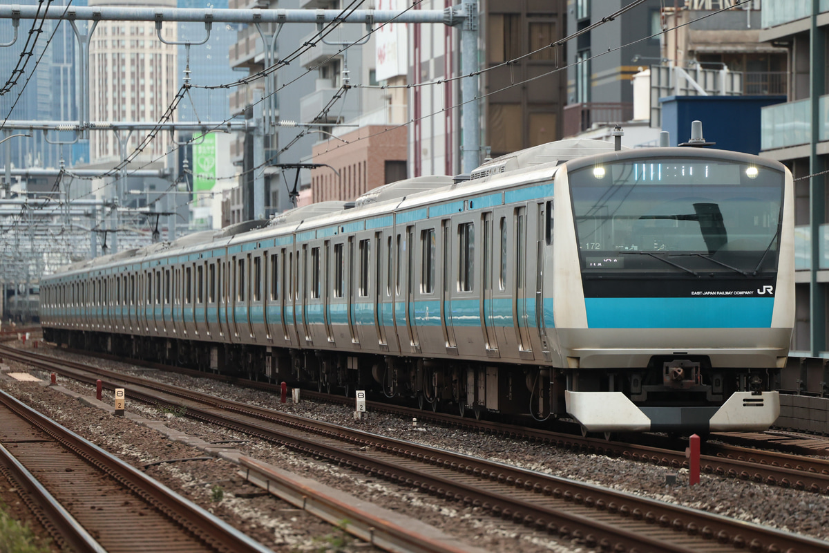 JR東日本 さいたま車両センター E233系 サイ172編成