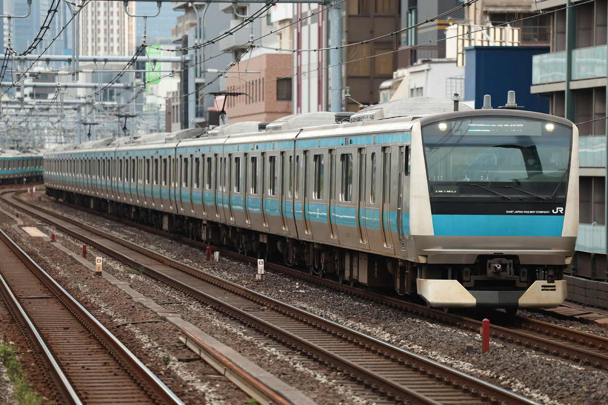 JR東日本 さいたま車両センター E233系 サイ117編成