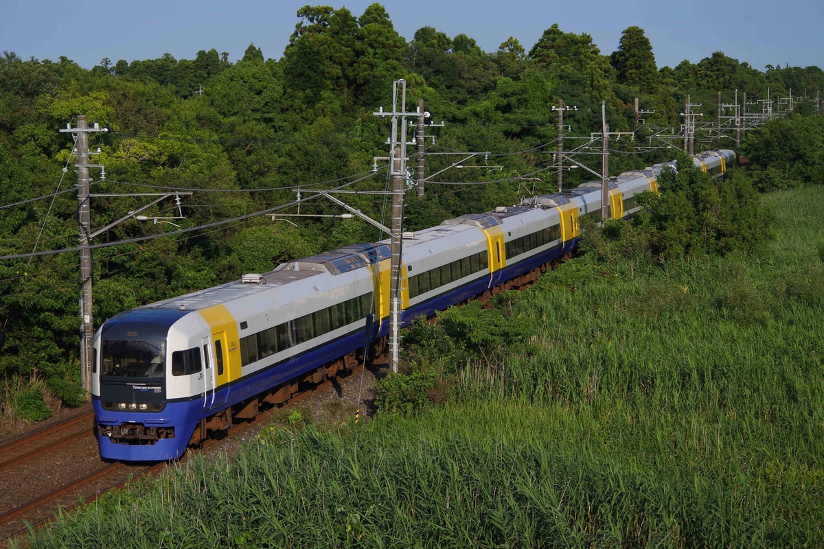 JR東日本 幕張車両センター 255系 マリBe-03編成