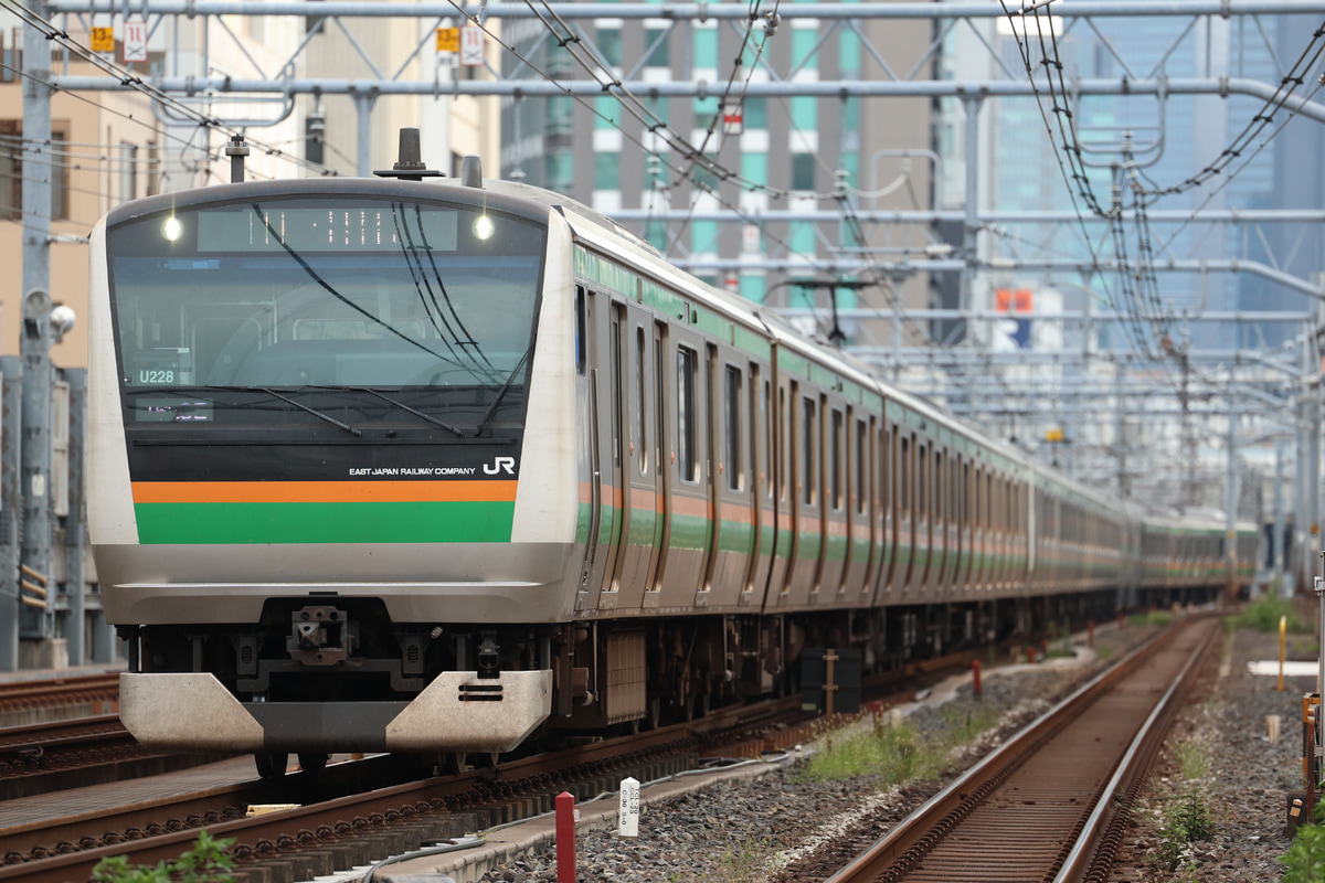 JR東日本 小山車両センター E233系 ヤマU228編成