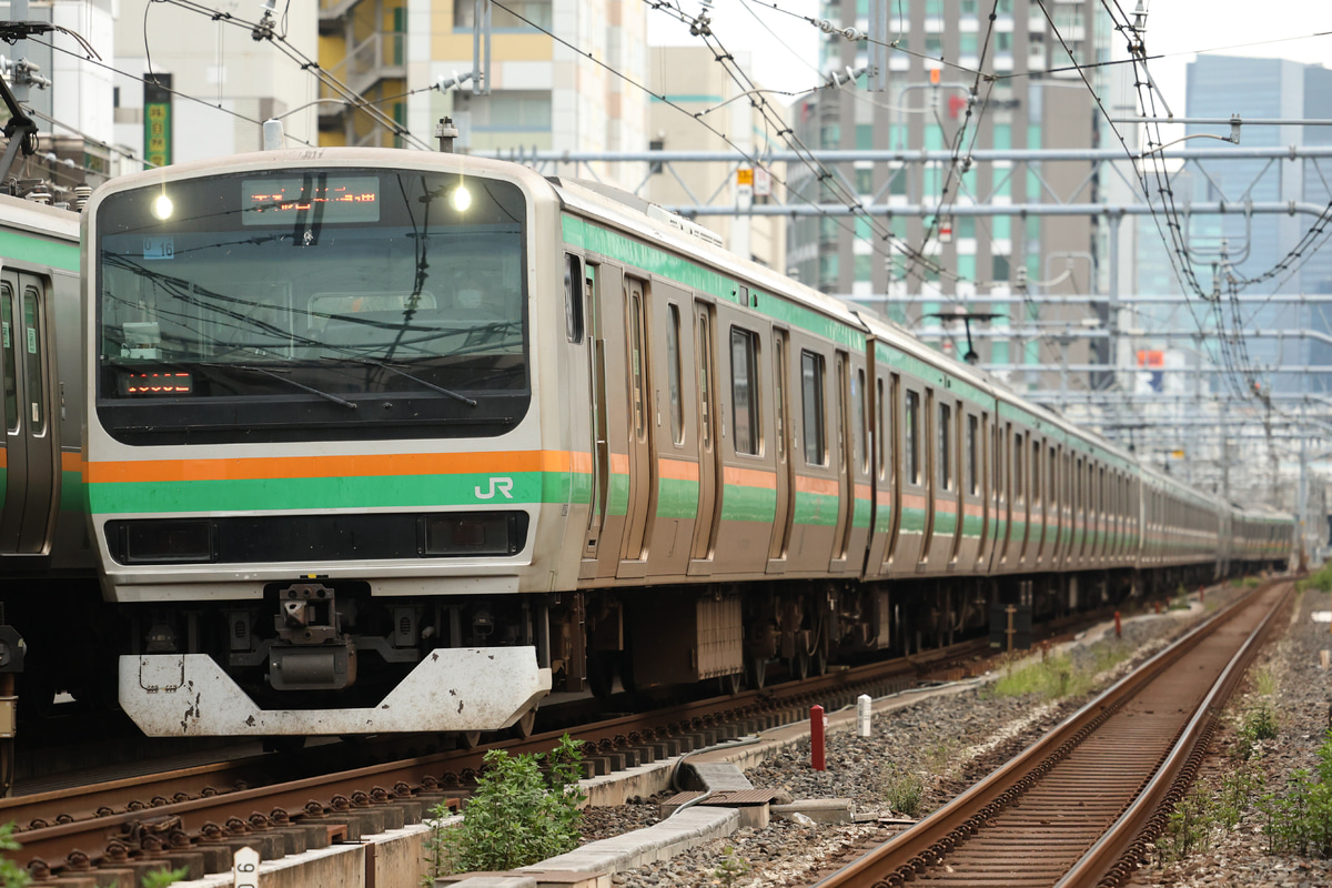 JR東日本 小山車両センター E231系 ヤマU16編成