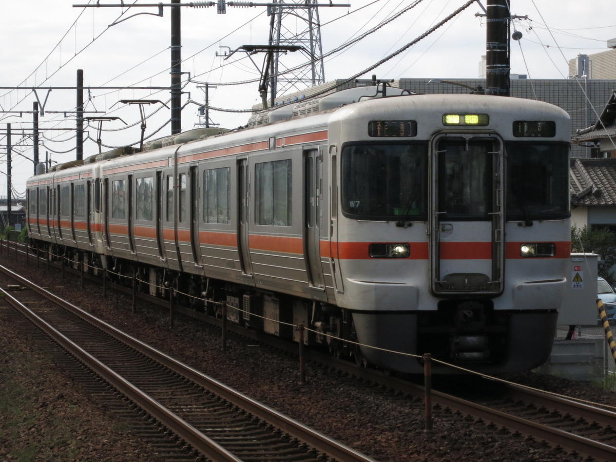 JR東海 静岡車両区 313系 シスW7編成