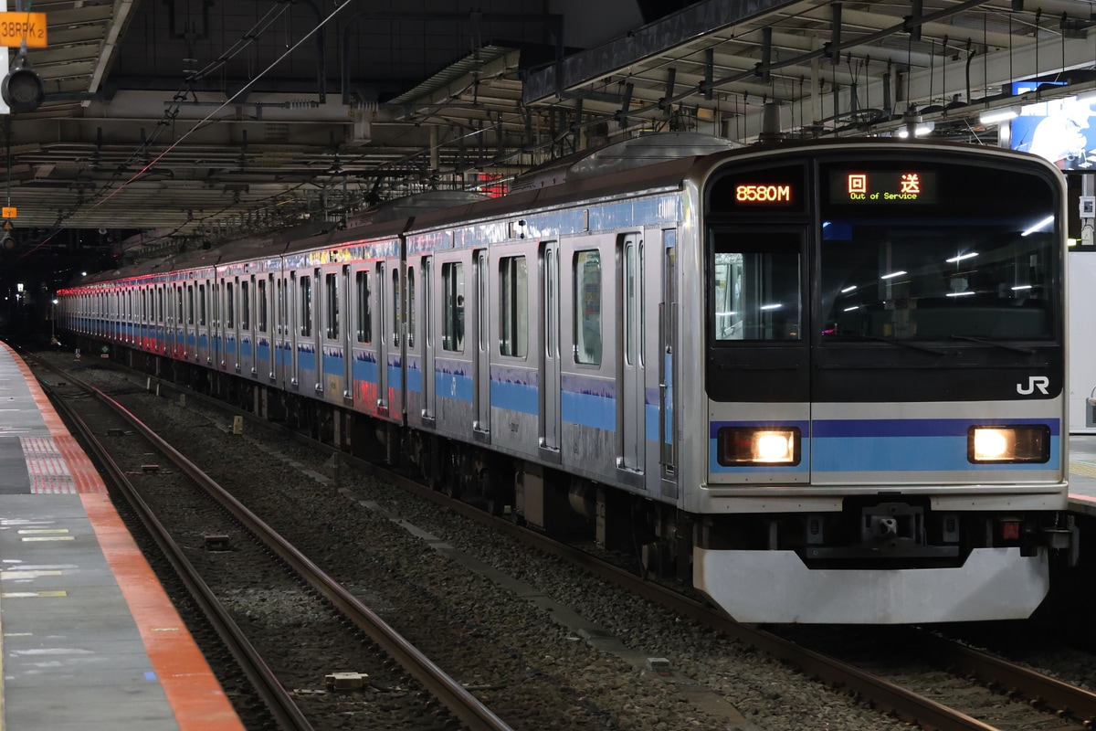 JR東日本 三鷹車両センター E231系 ミツK7編成