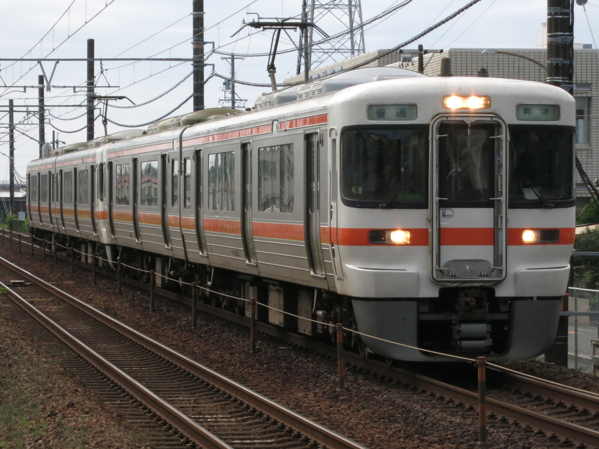 JR東海 静岡車両区 313系 シスK8編成
