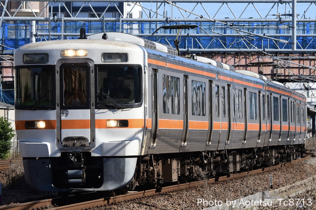 JR東海 大垣車両区 313系 Y13