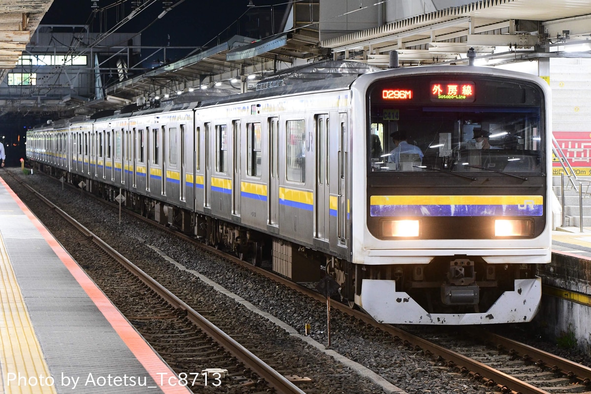 JR東日本 幕張車両センター 209系 C414編成