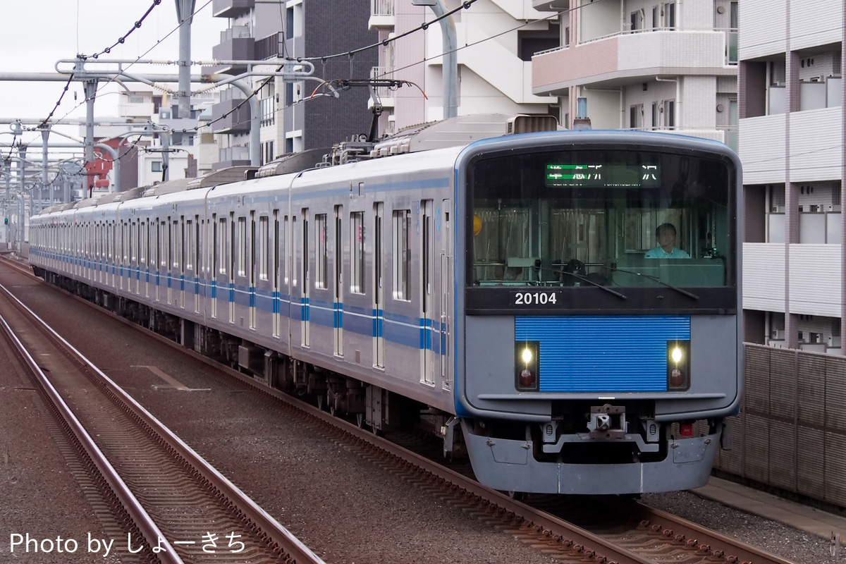 西武鉄道 池袋線車両所小手指車両基地 20000系 20104F