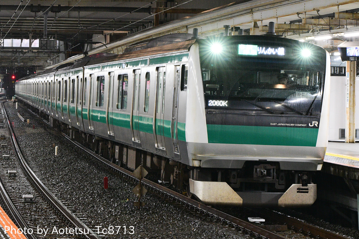 JR東日本 川越車両センター E233系 ハエ114