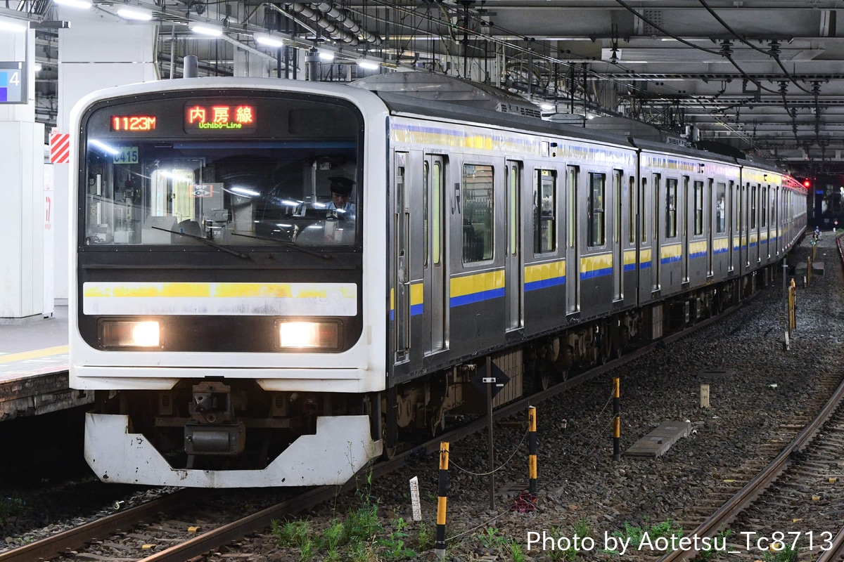 JR東日本 幕張車両センター 209系 C415