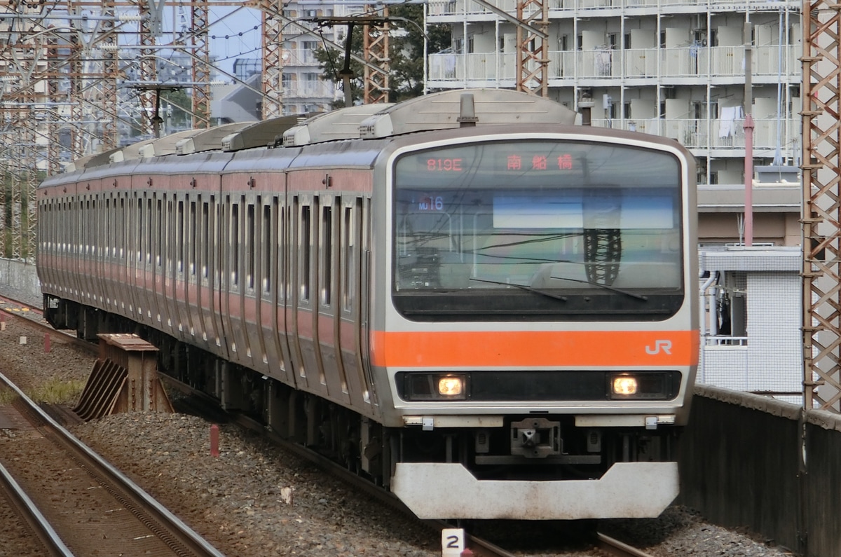 JR東日本 京葉車両センター E231系 ケヨMU16編成