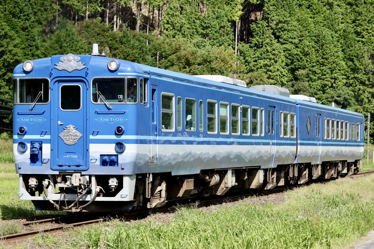 JR西日本 後藤総合車両所米子支所 キロ47形 7005