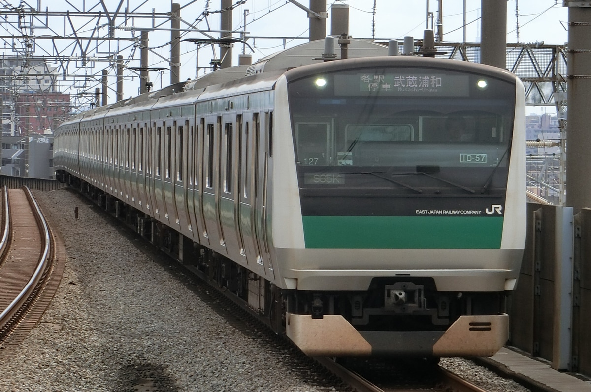 JR東日本 川越車両センター E233系 ハエ127編成