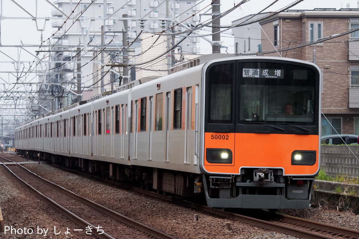 東武鉄道 森林公園検修区 50000系 51002F