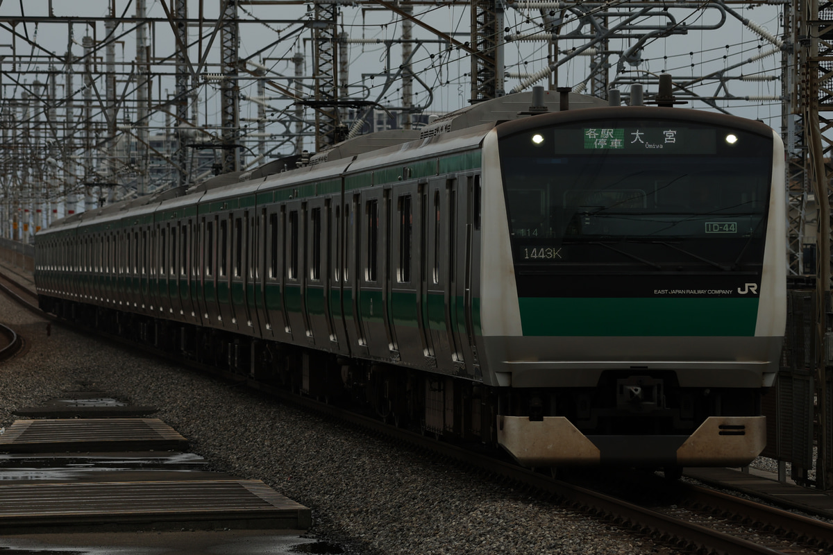 JR東日本 川越車両センター E233系 ハエ114編成