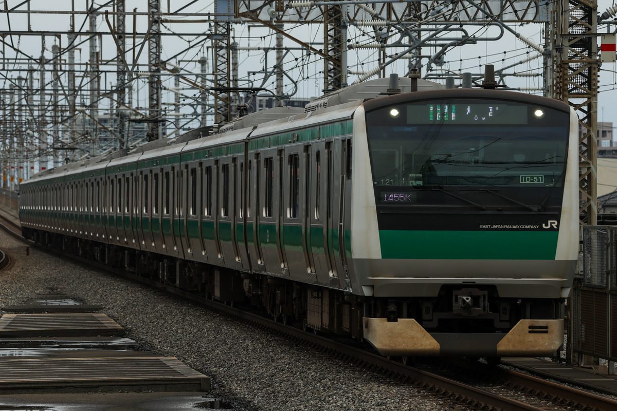 JR東日本 川越車両センター E233系 ハエ121編成