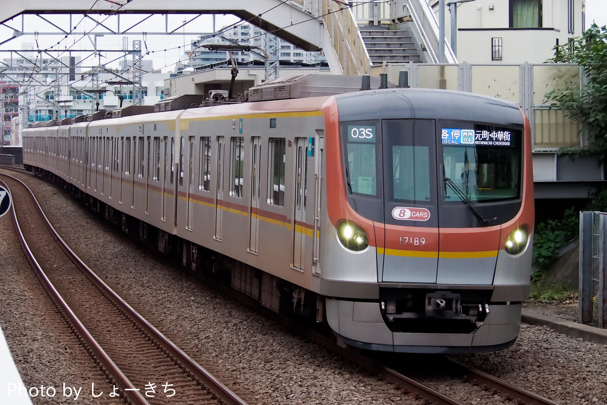 東京メトロ 和光検車区 17000系 17189F