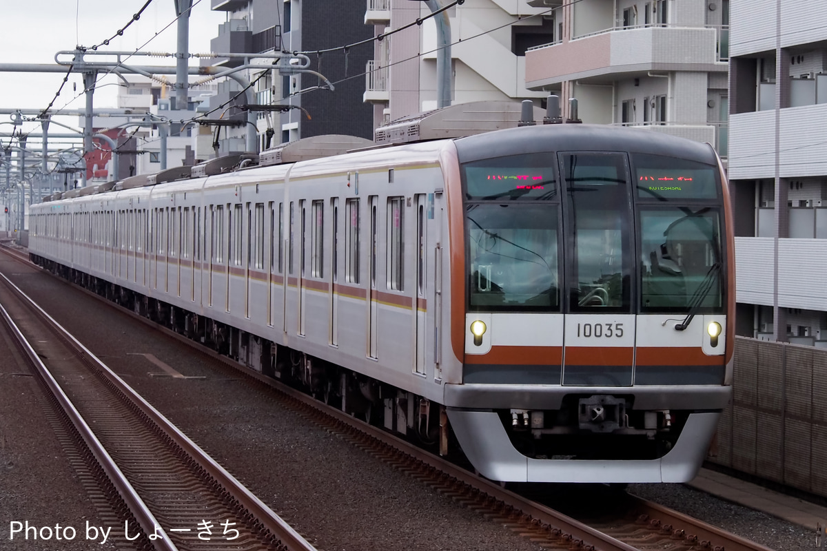 東京メトロ 和光検車区 10000系 10135F