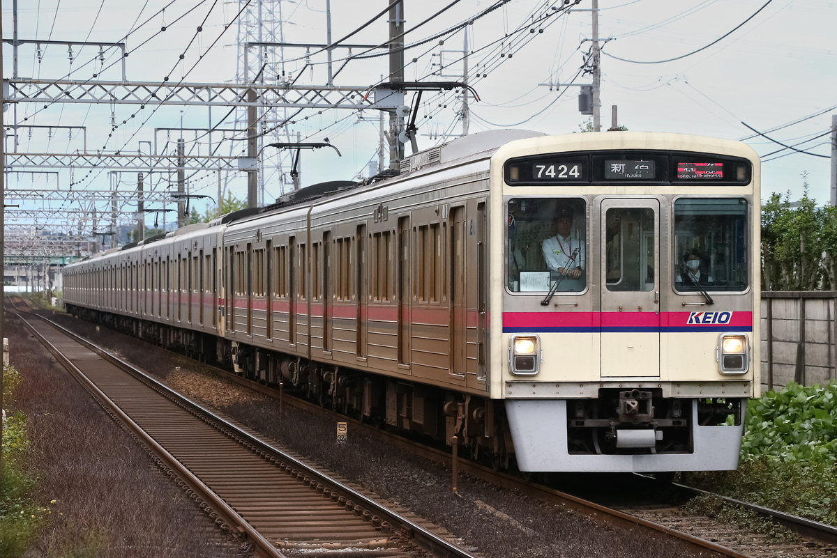 京王電鉄 若葉台検車区 7000系 7424f