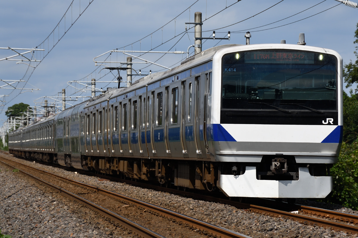 JR東日本 勝田車両ベース E531系 カツK414編成