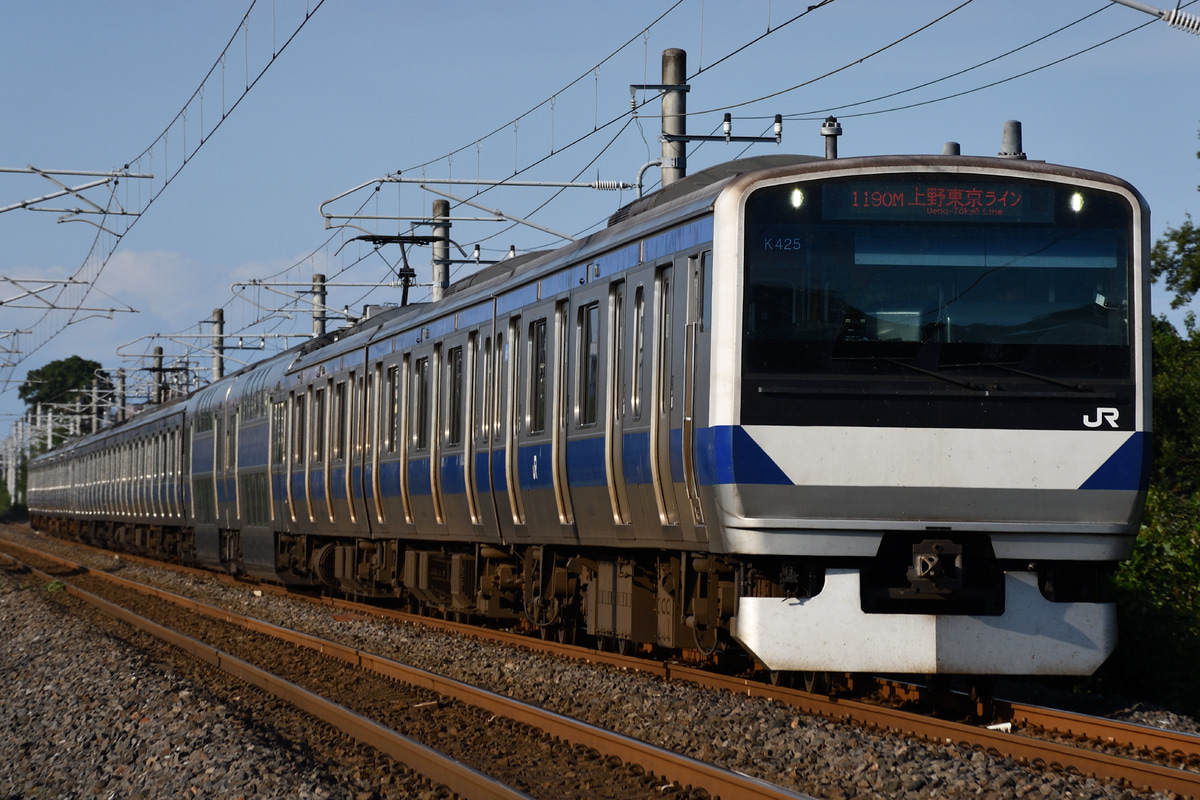 JR東日本 勝田車両ベース E531系 カツK425編成