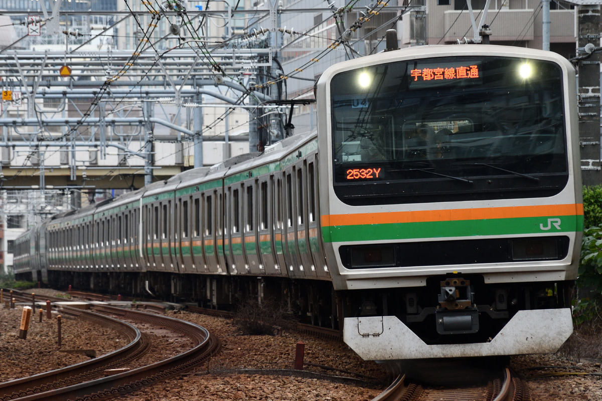 JR東日本 小山車両ベース E231系 ヤマU4編成