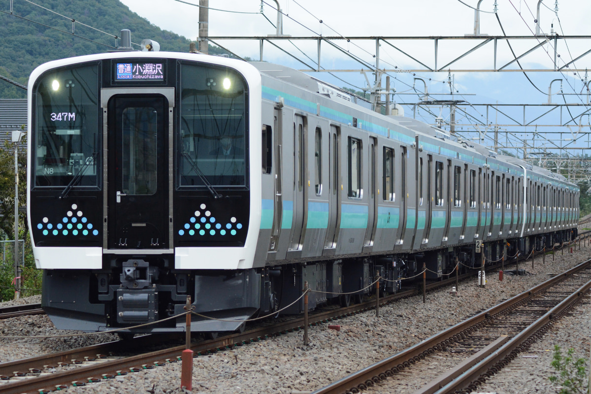JR東日本 長野総合車両ベース E131系 ナノN8編成