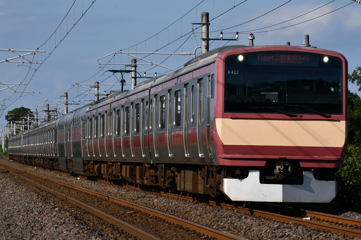 JR東日本 勝田車両ベース E531系 カツK423編成