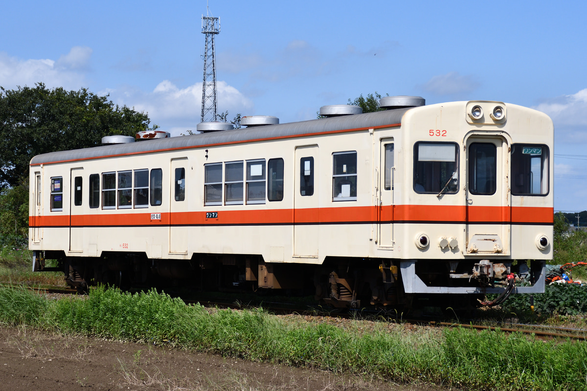 関東鉄道 竜ヶ崎機関区 キハ532形 532