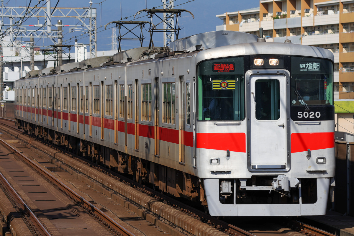 山陽電気鉄道 東二見車両基地 5000系 5020F