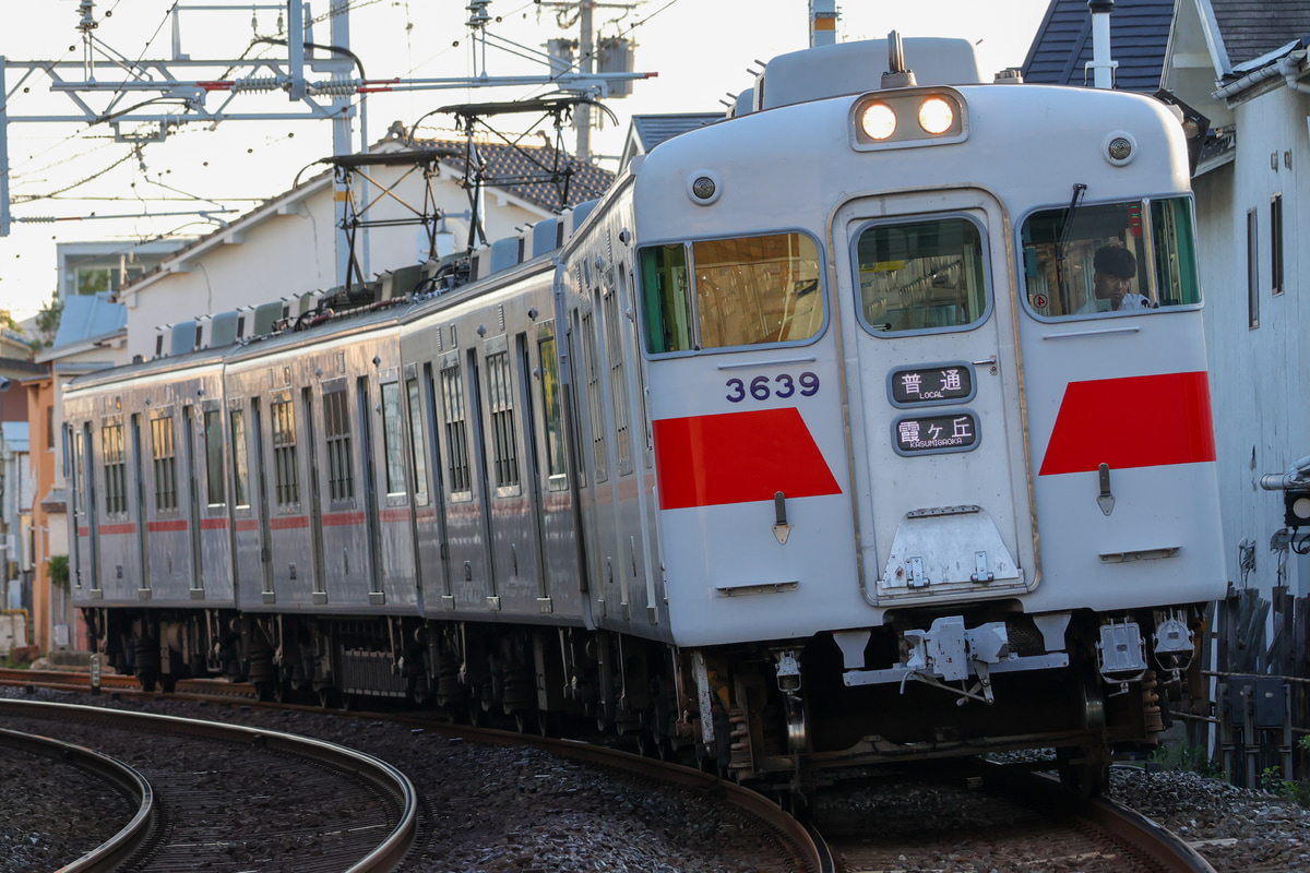 山陽電気鉄道 東二見車両基地 3050系 3068F