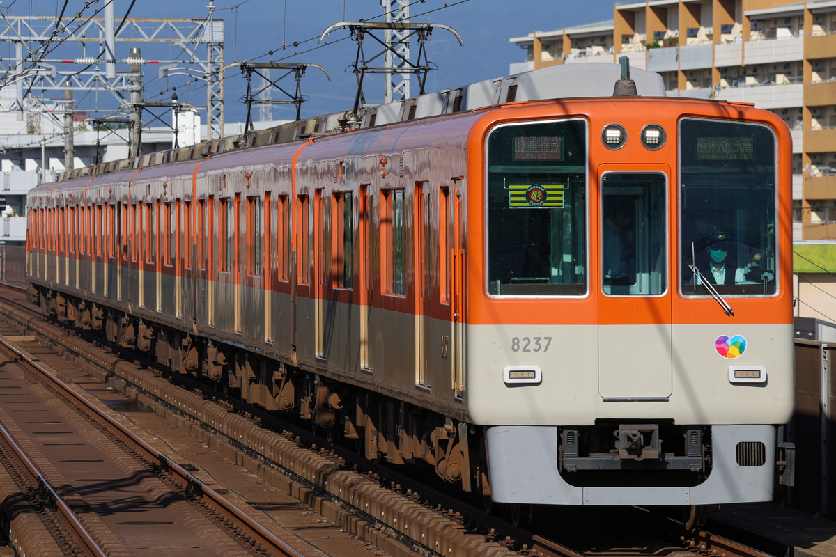 阪神電気鉄道 尼崎車庫 8000系 8237F